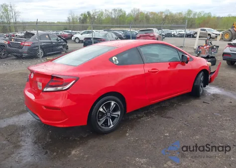 2015 Honda Civic Ex из США, поврежденный, VIN 2HGFG3B84FH523358